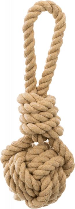 Actual product image Trixie Play rope with ball (Dog activity toy)