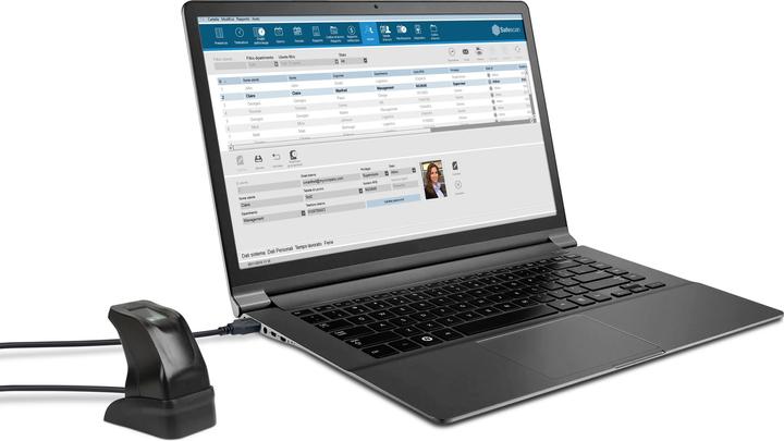 Produktbild TimeMoto FP-150 - USB-Fingerabdruckleser zum einfachen Registrieren von Fingerabdrücken am