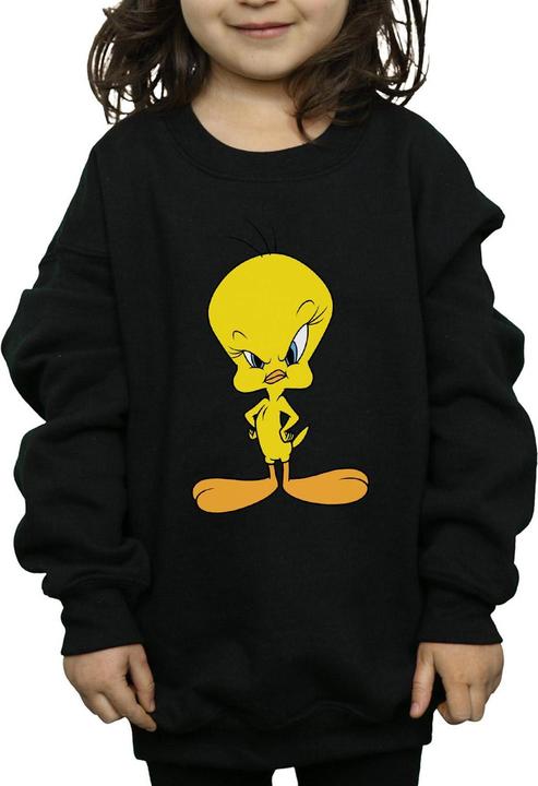 Actual product image Looney Tunes Girls Tweety Angry Sweatshirt (152, 158)
