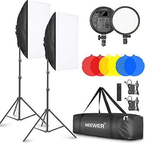 Actual product image Neewer LED Softbox Lighting Kit (2 Pack) (Soft boxes)
