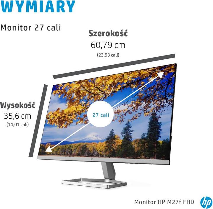 Produktbild HP M27f (1920 x 1080 Pixel, 27")