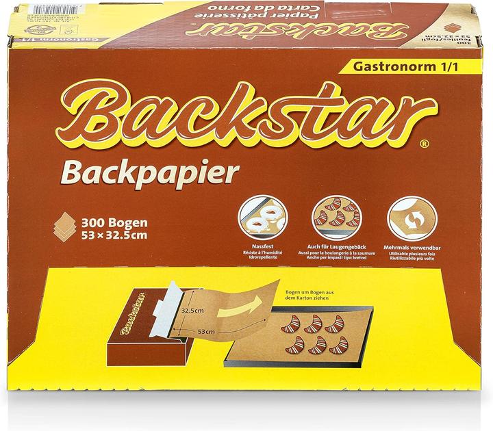 Produktbild Backstar Profi Bogen 300x GN 1/1 (53 x 32.5 cm)