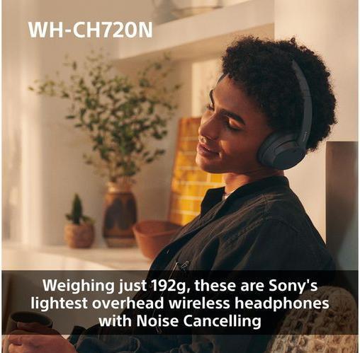 Produktbild Sony WH-CH720N (DNC, 35 h, Kabellos, Kabelgebunden)
