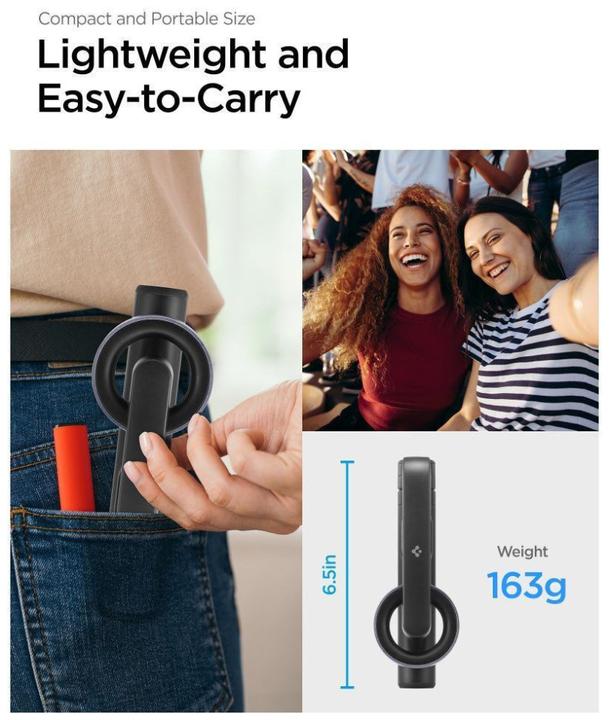 Actual product image Spigen Selfie Stick Wondersnap MagFit S570W Compatible