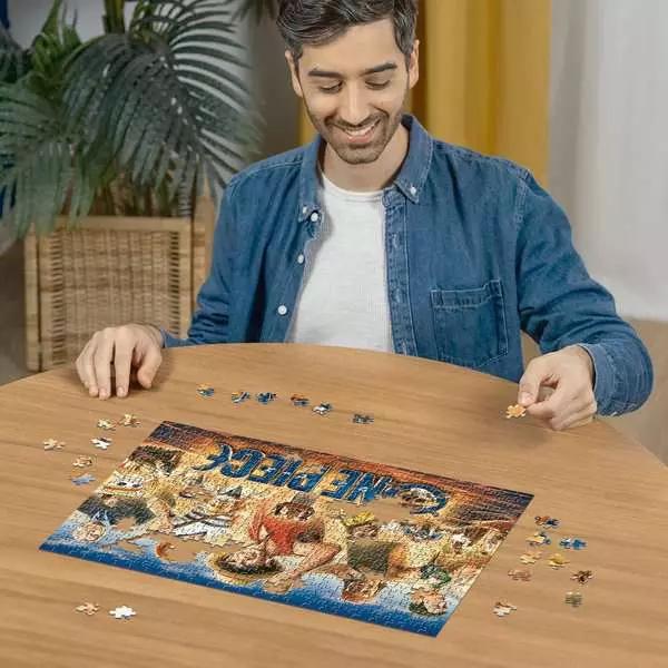 Produktbild Ravensburger Puzzle 12001499 - The Adventures of the Straw Hat Pirates - 500 Teile Puzzle für (500 Teile)
