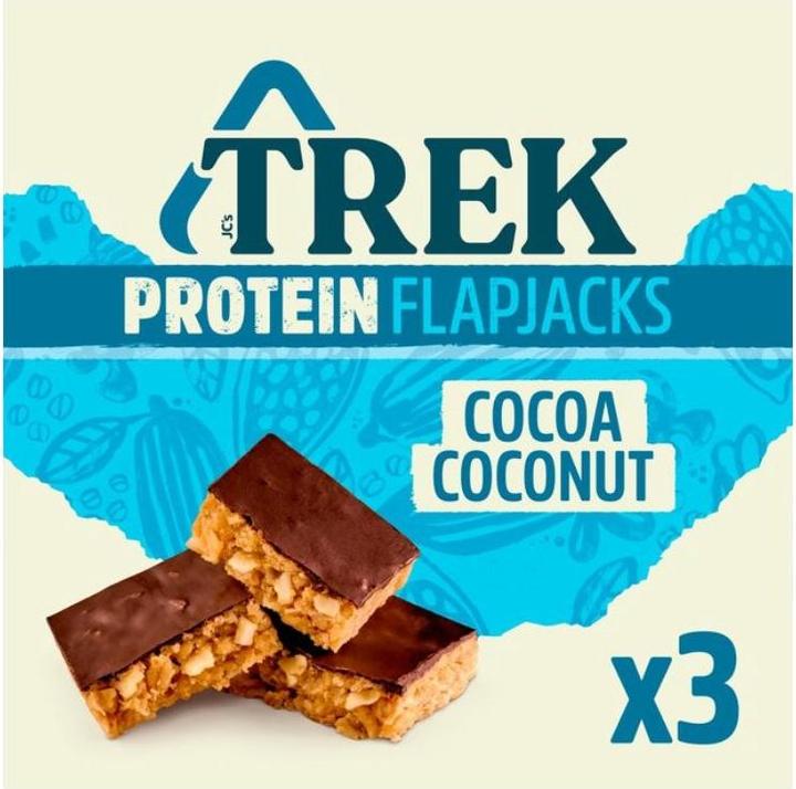 Actual product image TREK Cocoa Coconut Protein Flapjack (Nut, Coconut, Cocoa, 16 pcs., 800 g)