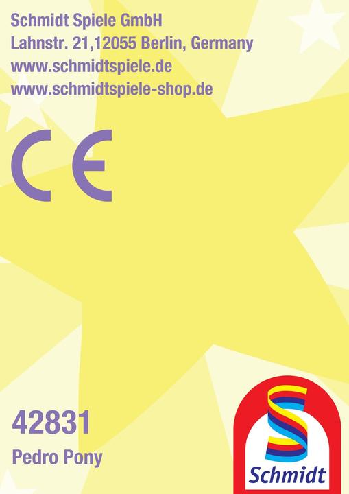Actual product image Schmidt Spiele Peppa Pig, Pedro Pony 38cm (38 cm)