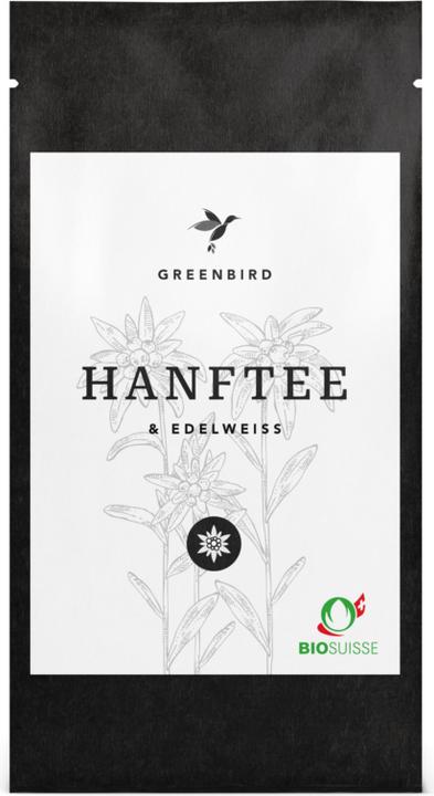 Produktbild Greenbird Bio Suisse Hanftee Edelweiss (35 g)