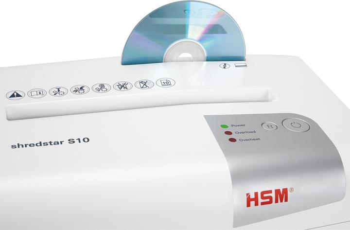Produktbild HSM SHREDSTAR S10 - Aktenvernichter (Streifenschnitt)