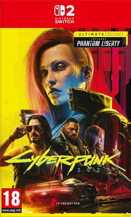 Actual product image Cyberpunk 2077 Ultimate Edition (Switch 2, DE, IT, FR)