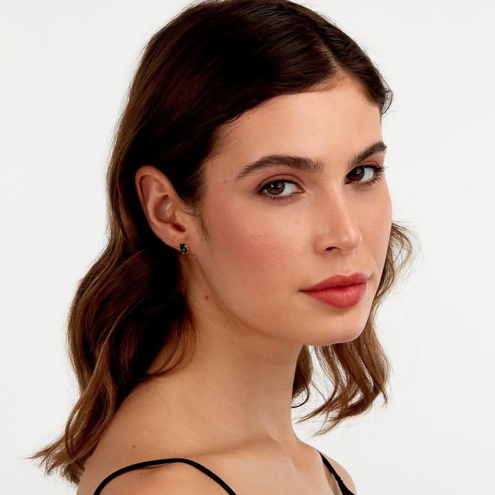 Produktbild Morellato Lovely gold-plated stud earrings Tesori SAIW197 (Silber 925)