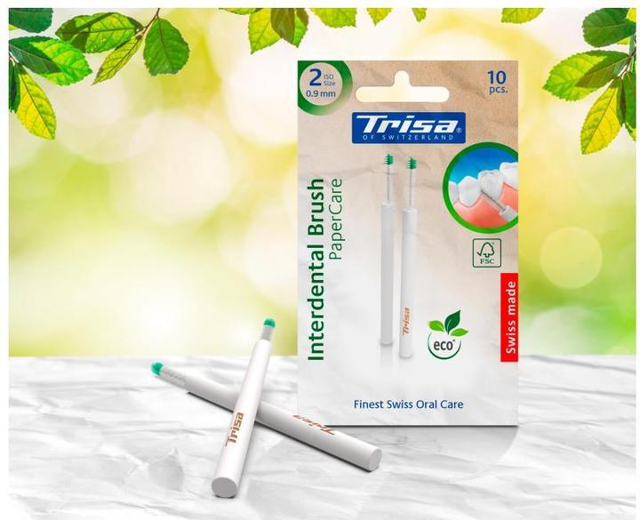Produktbild Trisa Interdental Brus PaperCar ISO 2 10 (10 x, 0.90 mm)