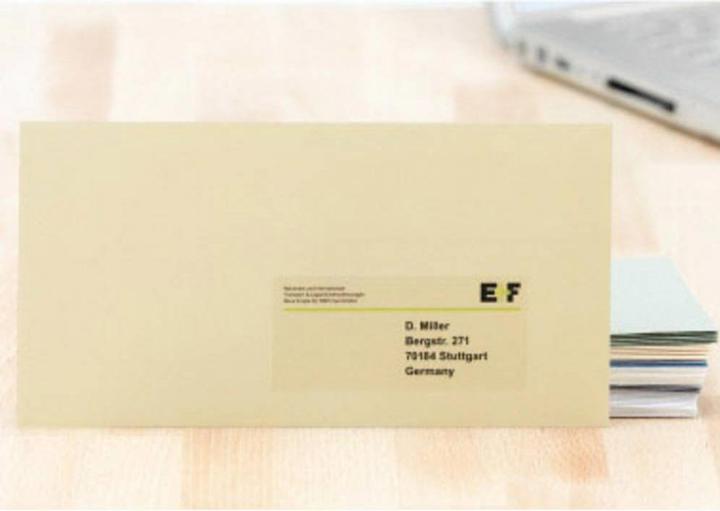 Actual product image HERMA Transparent labels A4