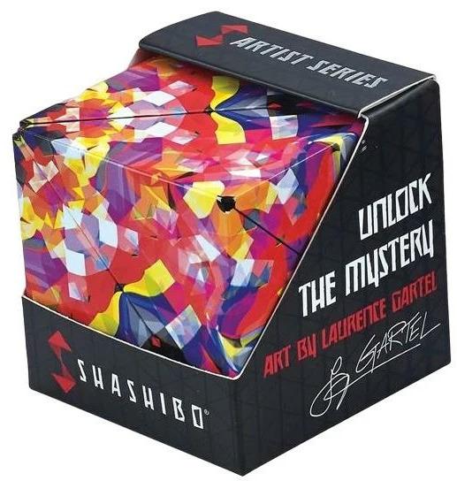 Actual product image Shashibo Cube Confetti - by Artist Laurence Gartel (Multilingual)