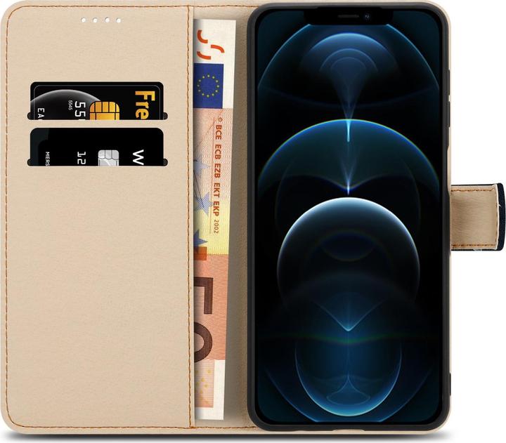 Produktbild Cadorabo Book Hülle mit Print (Apple iPhone 13 Pro)