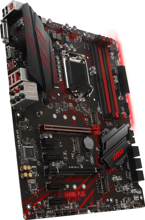 Actual product image MSI MPG Z390 Gaming Plus (LGA 1151, Intel Z390, ATX)