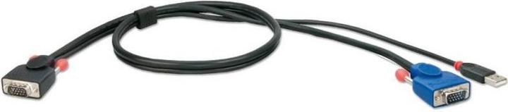 Produktbild Lindy KVM Systemkabel KVM Switch Combo Serie USB 1m. HD15M - HD15M+USB-AM, 3m