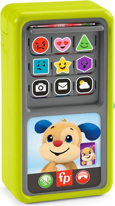 Produktbild Fisher-Price 2-in-1 Slide to Learn Smartphone (DU, F, D, I, QE) (Deutsch, Französisch, Englisch, Italienisch)