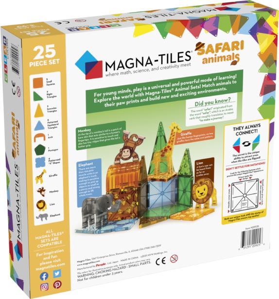 Produktbild Magna-Tiles Safari-Tiere