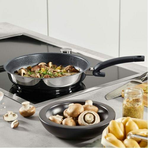 Immagine prodotto Fissler Padella (28 cm, Padella per friggere, Acciaio inossidabile)