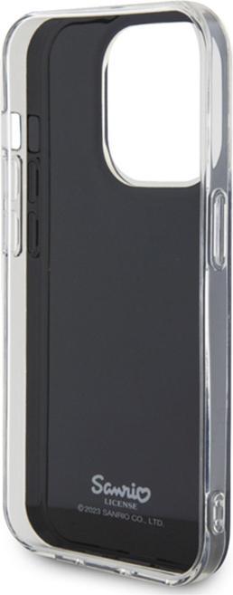 Produktbild Hello Kitty HKHCP15LHKHLK iPhone 15 Pro 6.1" czarny/black hardcase IML Kitty Face (Apple iPhone 15 Pro)