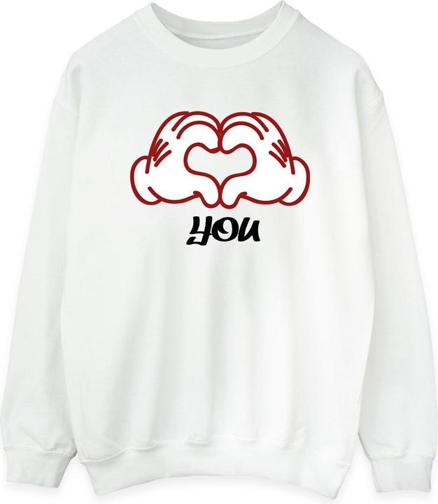Produktbild Disney Mickey Mouse Love You Hands Sweatshirt (XL)