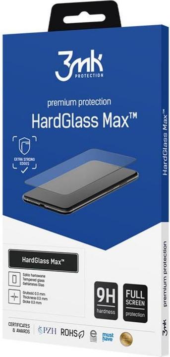 Actual product image 3MK Hardglass Max screen protector (1 Piece, Apple iPhone 13 mini)