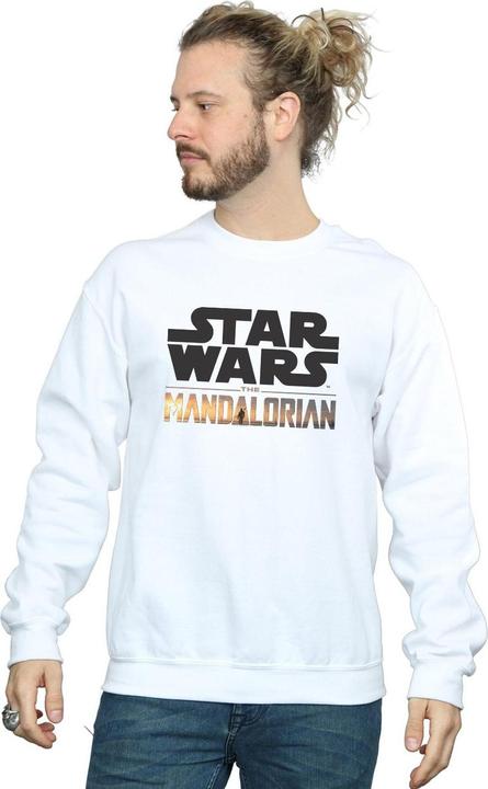 Immagine prodotto Star Wars The Mandalorian Logo Felpa Uomo (XL)