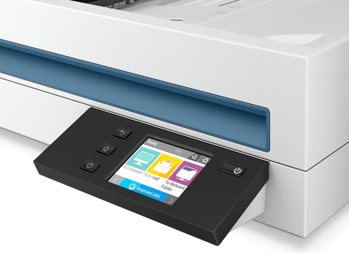 Image du produit HP ScanJet Pro N4600 fnw1/scan up to 40ppm/100-page ADF with automatic single-pass two-sided scanning/N (USB, WLAN, LAN, Ethernet, RJ45)