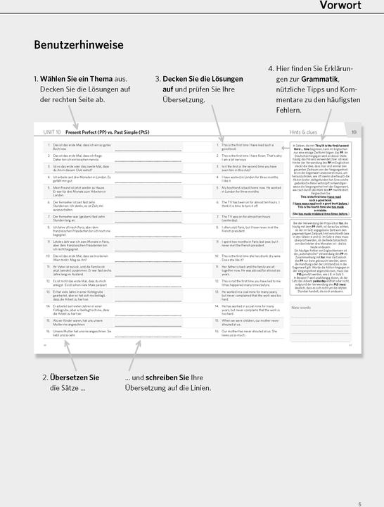 Image du produit Satz für Satz Englisch Zeiten und Tenses (Allemand, Anglais, 2021)