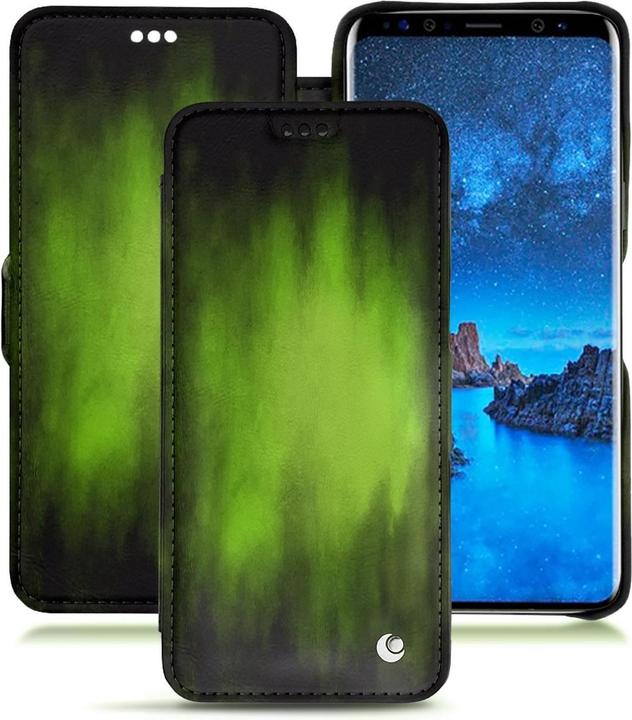 Productafbeelding Noreve Lederen omslag horizontaal (Samsung Galaxy S9)