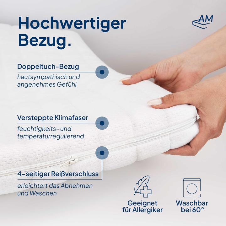 Actual product image AM Qualitätsmatratzen Basic comfort foam (140 x 190 cm)