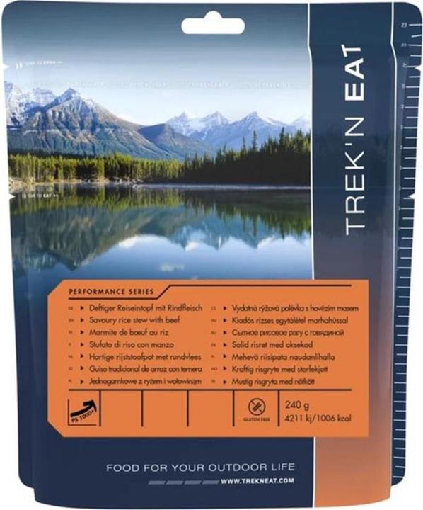 Produktbild Trek'n Eat Deftiger Reiseintopf + Rind PS1000+ (240 g)