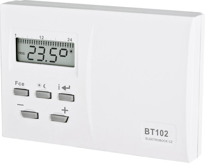 Actual product image EOB Room thermostat BT102, radio potential-free switching contact