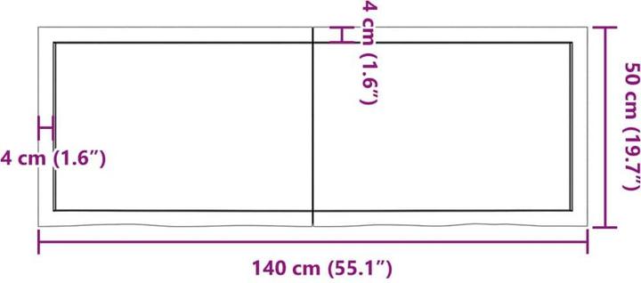 Immagine prodotto VidaXL Emerald (140 x 50 x 6 cm)