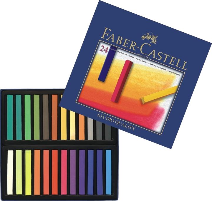 Produktbild Faber-Castell Softpastellkreide (Mehrfarbig, 24 x)