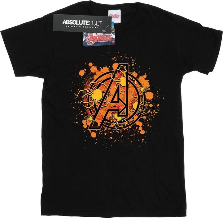 Immagine prodotto Maglietta Avengers Assemble Halloween Spider Logo Uomo (XL)