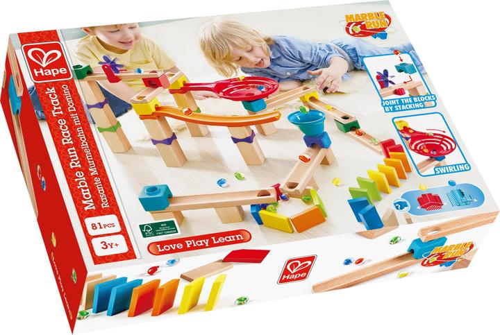 Immagine prodotto Hape Corsa veloce di biglie con domino