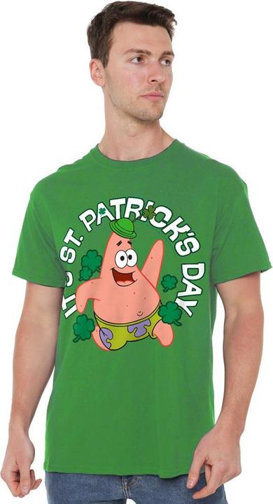 Image du produit Spongebob Squarepants - T-shirt IT'S ST PATRICK'S DAY - Homme (4XL)