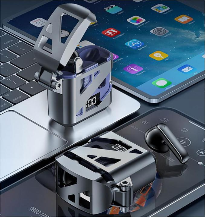 Image du produit EKO Oreillette Bluetooth TWS 5.3 Modèle Optimus (ANC, 30 h, Sans fil)