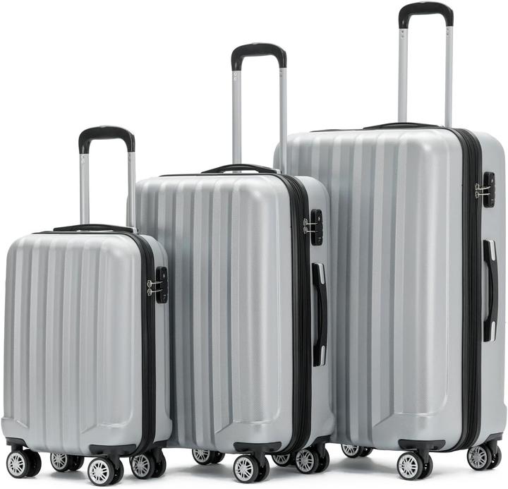 Produktbild Beibye 3-teiliges Reisekofferset 2080 (Handgepäck (bis 50l), M (50 - 90l), L (90 - 115l))