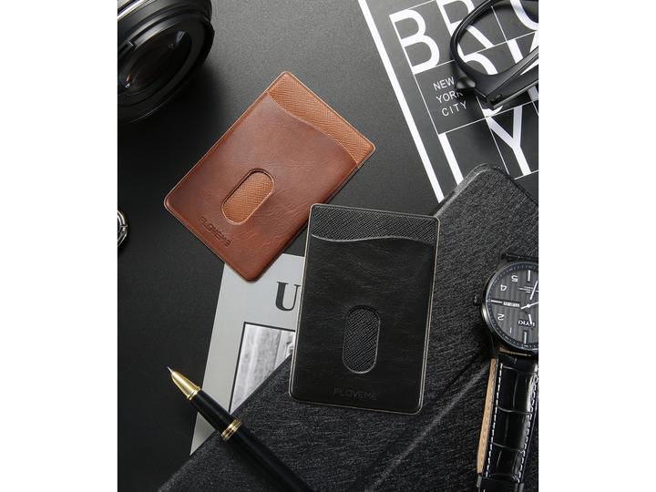 Image du produit Floveme Porte-cartes Housse en cuir autocollante pour smartphones (Universel)