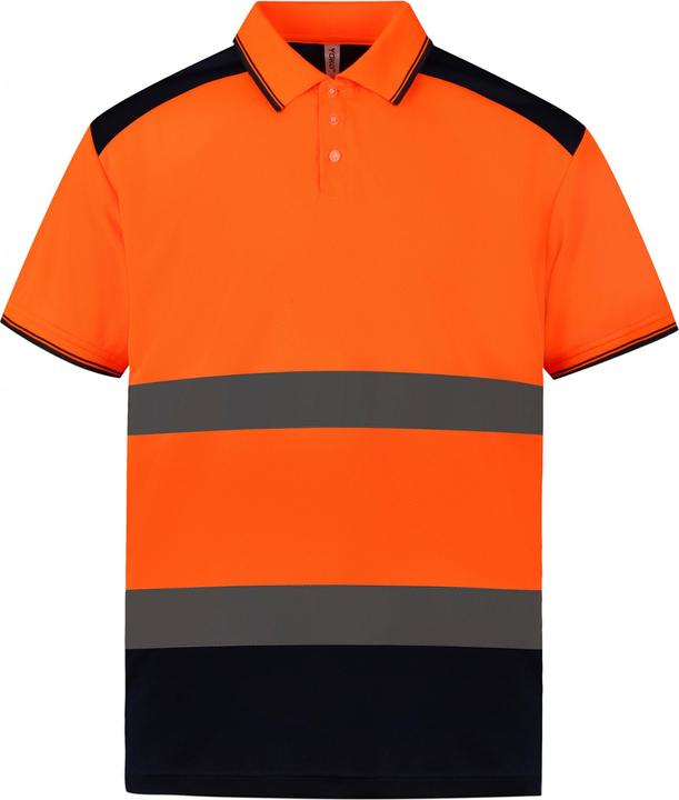 Hi Vis Orange, Navy