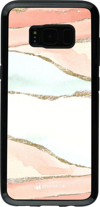 Image du produit PhoneLook Coque Hybrid Armor noir Shimmering Orange (Samsung Galaxy S8+)
