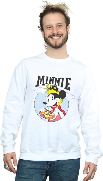 Actual product image Disney Mens Minnie Mouse Queen Sweatshirt (XL)