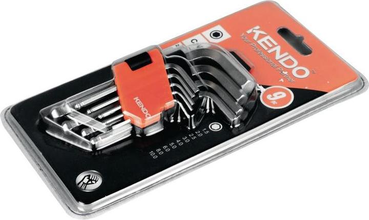 Actual product image Kendo Allen key set with ball end