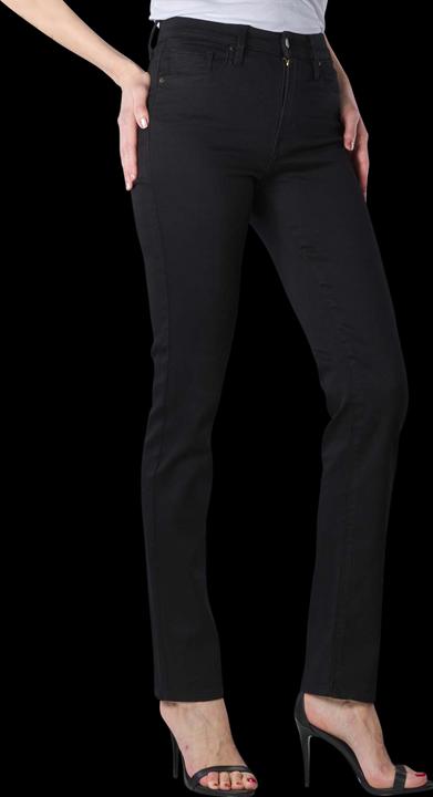 Produktbild Levis 724 Jeans High Rise Straight soft black (W29/L32)