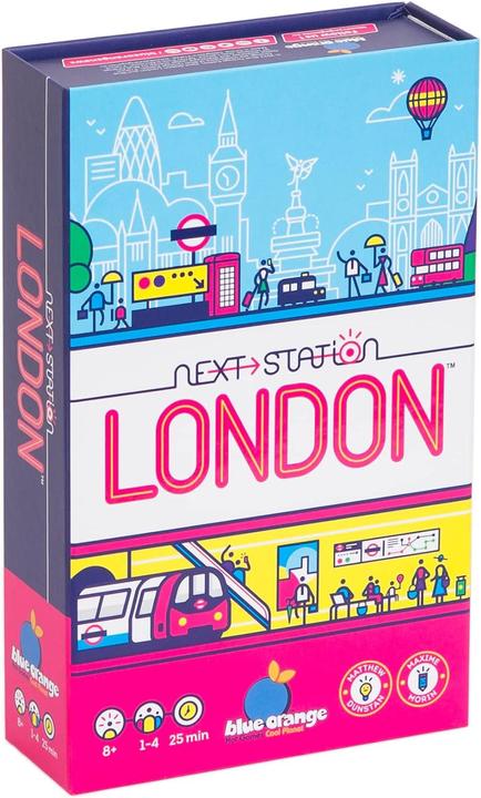 Productafbeelding Blue Orange Volgend Station Londen (Italiaans, Russisch, Pools, Frans, Engels, Nederlands)