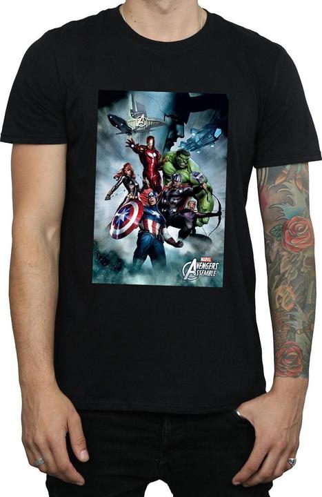 Immagine prodotto Maglietta Avengers Assemble Team Assembly (S)