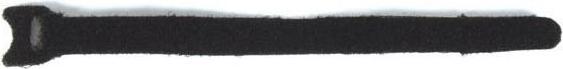 Velleman CLAMP CABLE BINDERS - BLACK - 12.5 x 300 mm (10-pcs.) (Velcro cable ties, 300 mm, 10 pcs.)